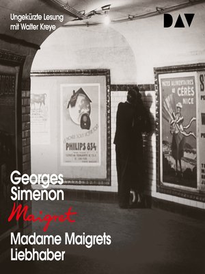 cover image of Madame Maigrets Liebhaber